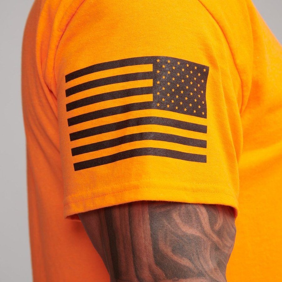 Basic T-Shirt - Safety Orange - Image 4