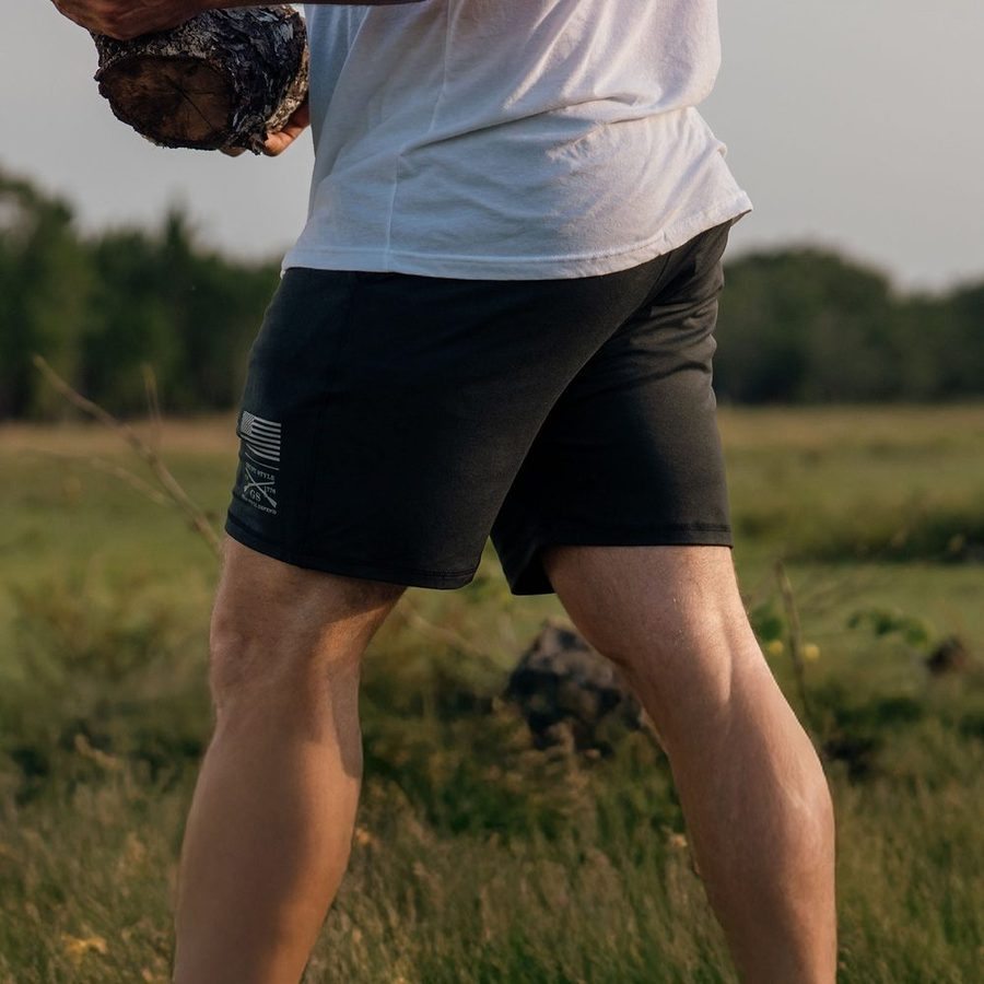 Men's All-Day Short - Heather Black - Image 3