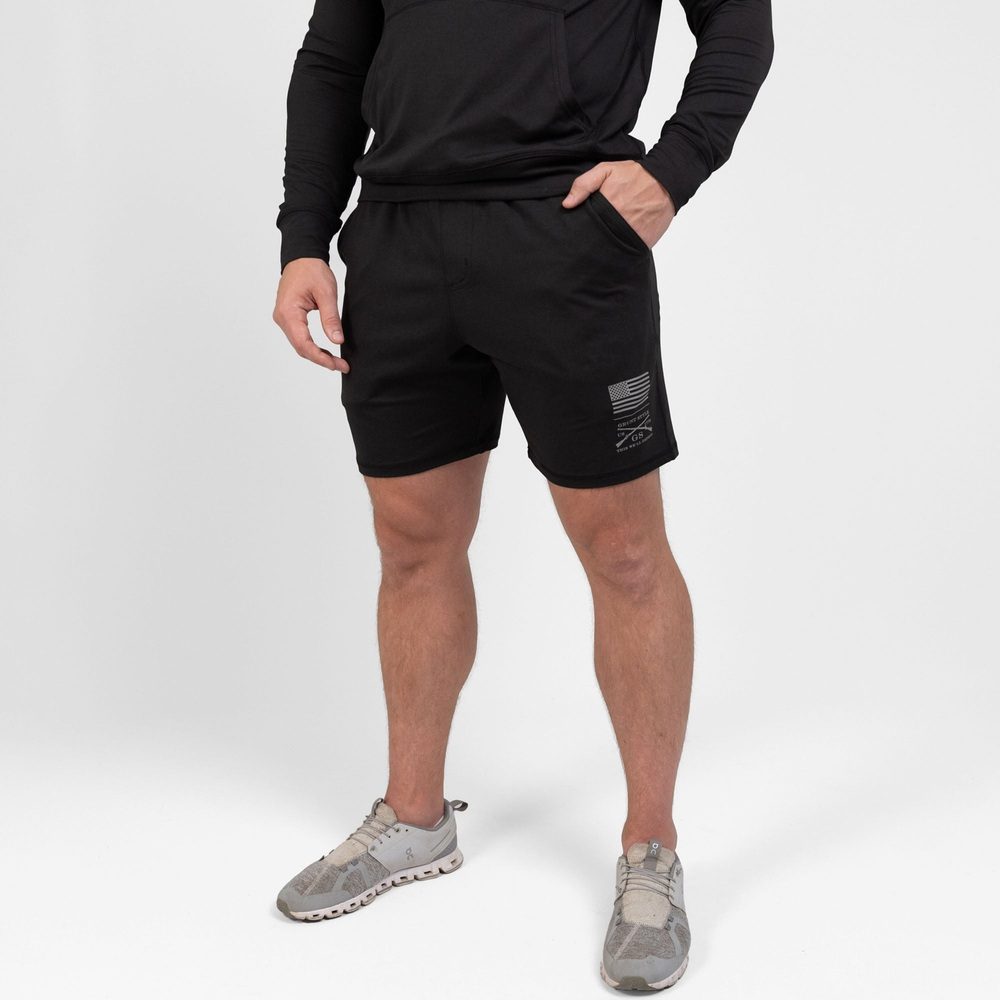 Men's All-Day Short - Heather Black - Image 7