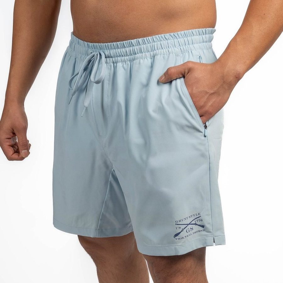 Grunt Short 7 Inseam - Sky Blue - Image 11