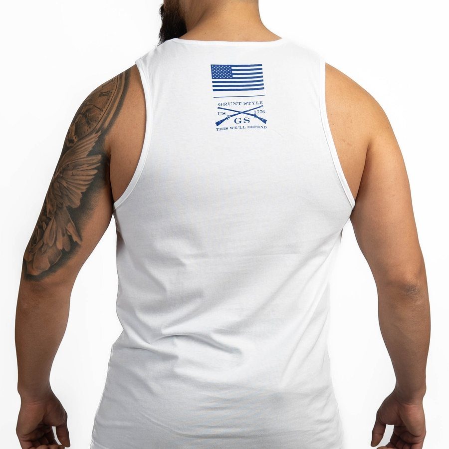 Men's Ammo Flag Tank - White - Image 8
