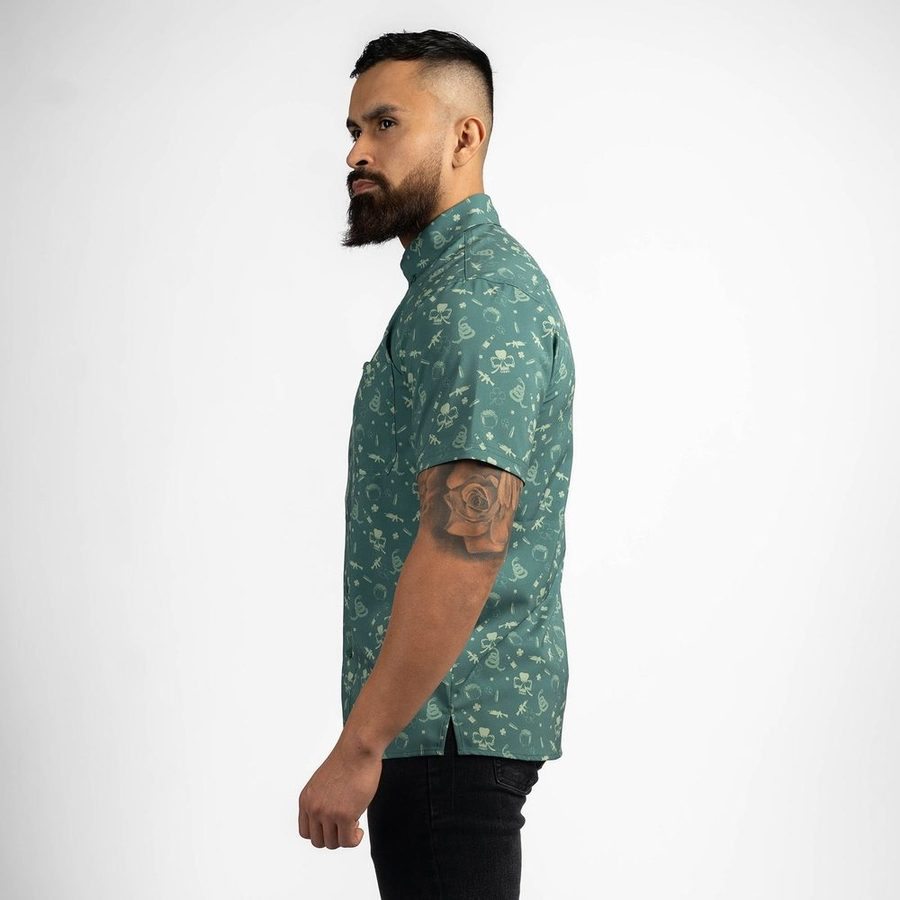 Men's Commander Button Down - Locked & Lucky - Image 4