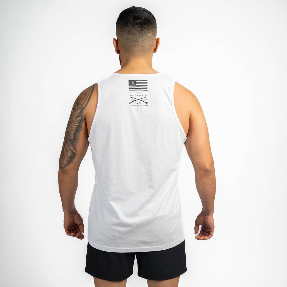 Rolling Into Paradise Tank - White - Image 8