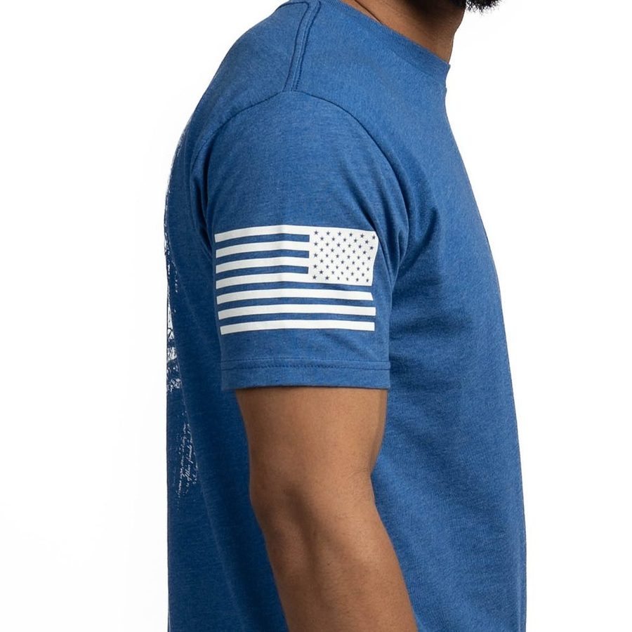 1776 Flag T-Shirt - Royal - Image 12