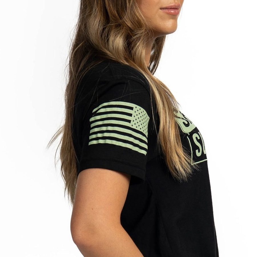 Women's Shenanigans Supervisor Slim Fit T-Shirt - Black - Image 7