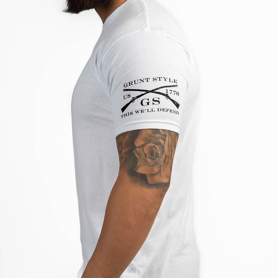 Betsy Ross Basic T-Shirt - White - Image 7