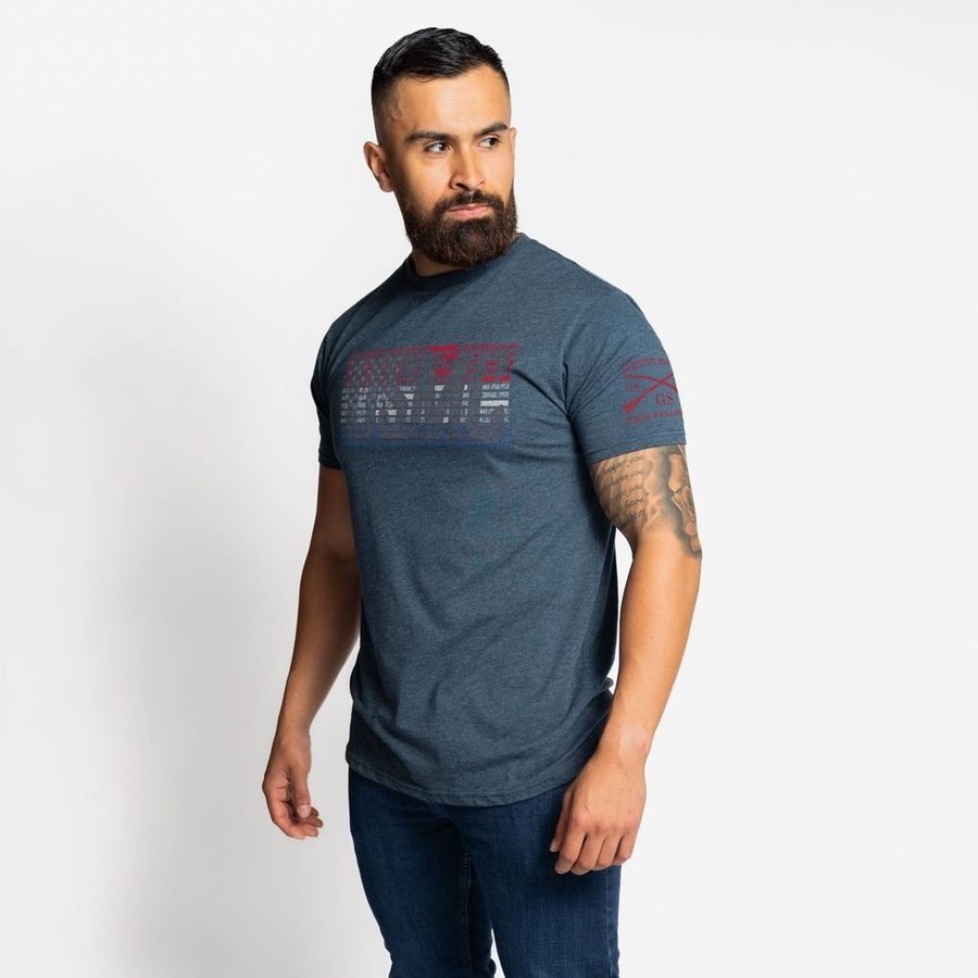 USMC - Through The Ages T-Shirt - Navy - Image 7