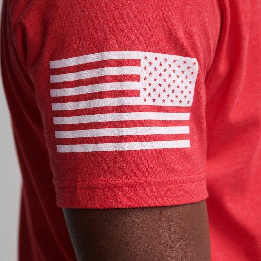 Basic T-Shirt - Red - Image 4