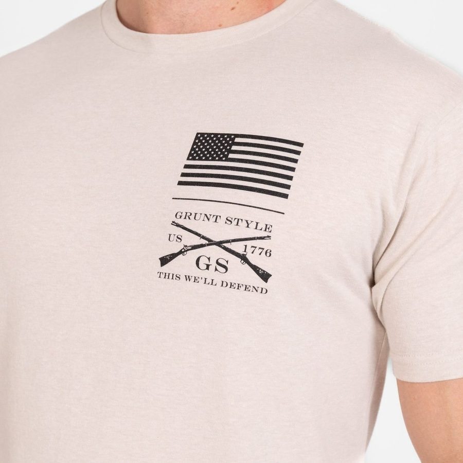 Strength Through Suffering T-Shirt - Sand - Image 8