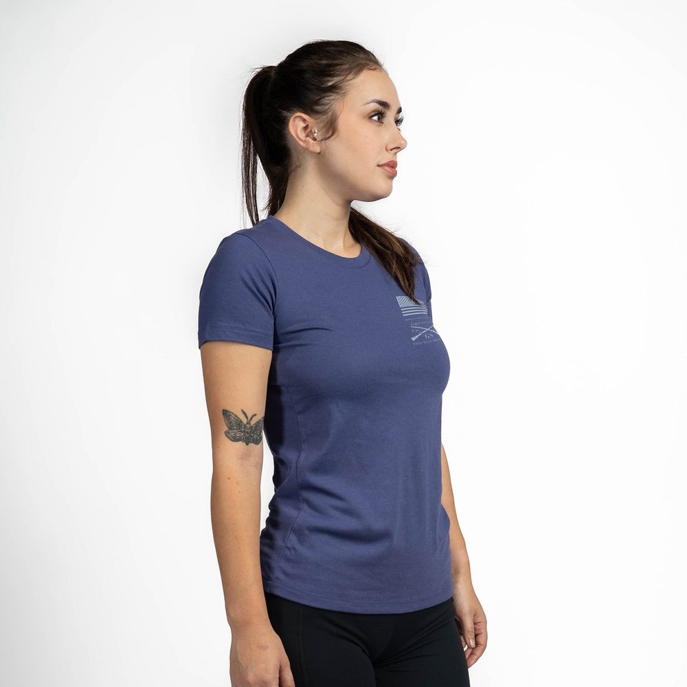Women's Strength Through Suffering Slim Fit T-Shirt - Future Dusk - Image 7