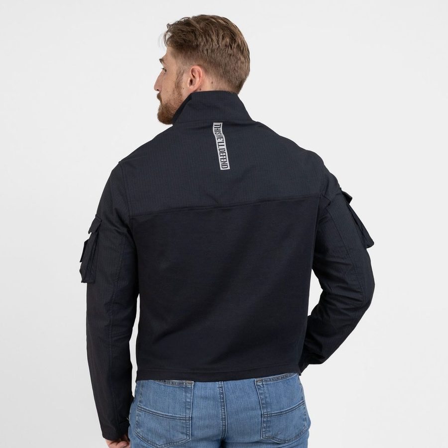 Men's Operator Shirt - Black - Image 9