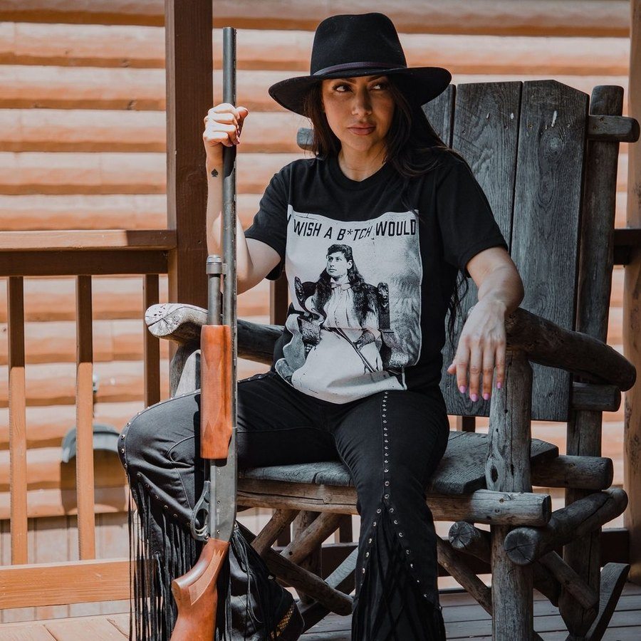 Women's I Wish A B*tch Would Boyfriend Fit T-Shirt - Black - Image 2