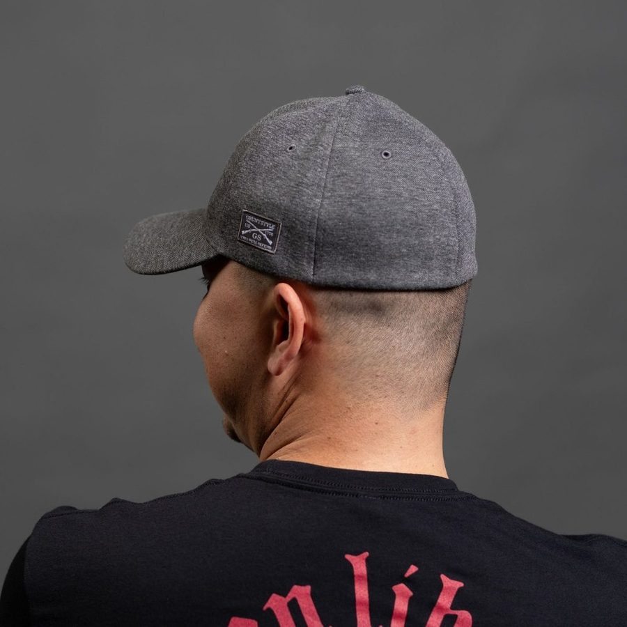 Blackout Flag Stretch Fit Hat - Gray - Image 4