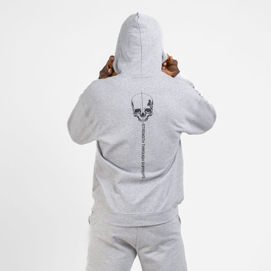 Strength Through Suffering Hoodie - Sport Gray - Image 10