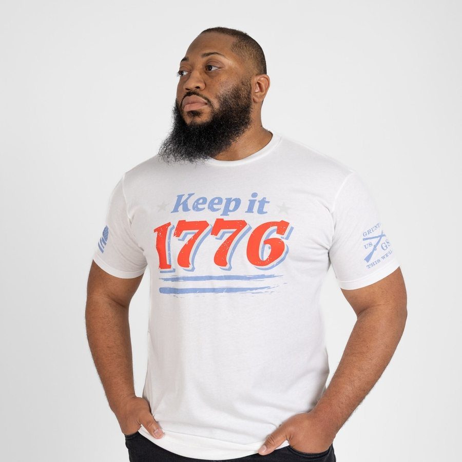 Keep It 1776 T-Shirt - White - Image 5