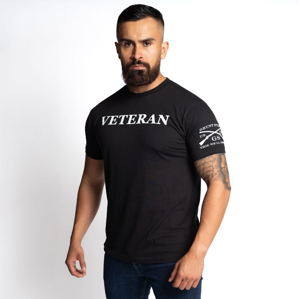 Veteran Defined T-Shirt - Black - Image 11