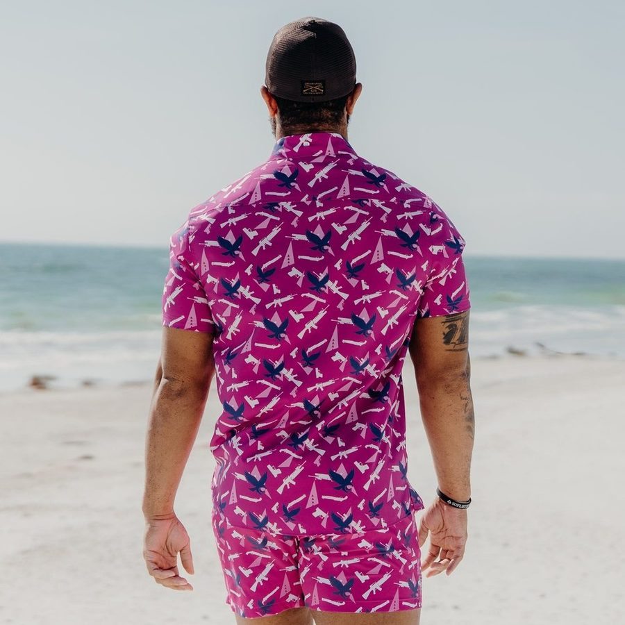 Men's Commander Button Down - Strike Eagle - Image 4