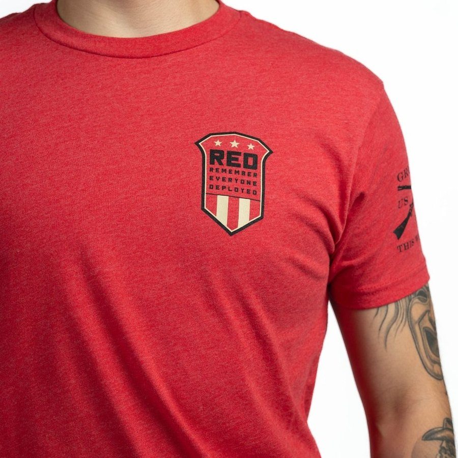 Mission RED T-Shirt - Red - Image 10