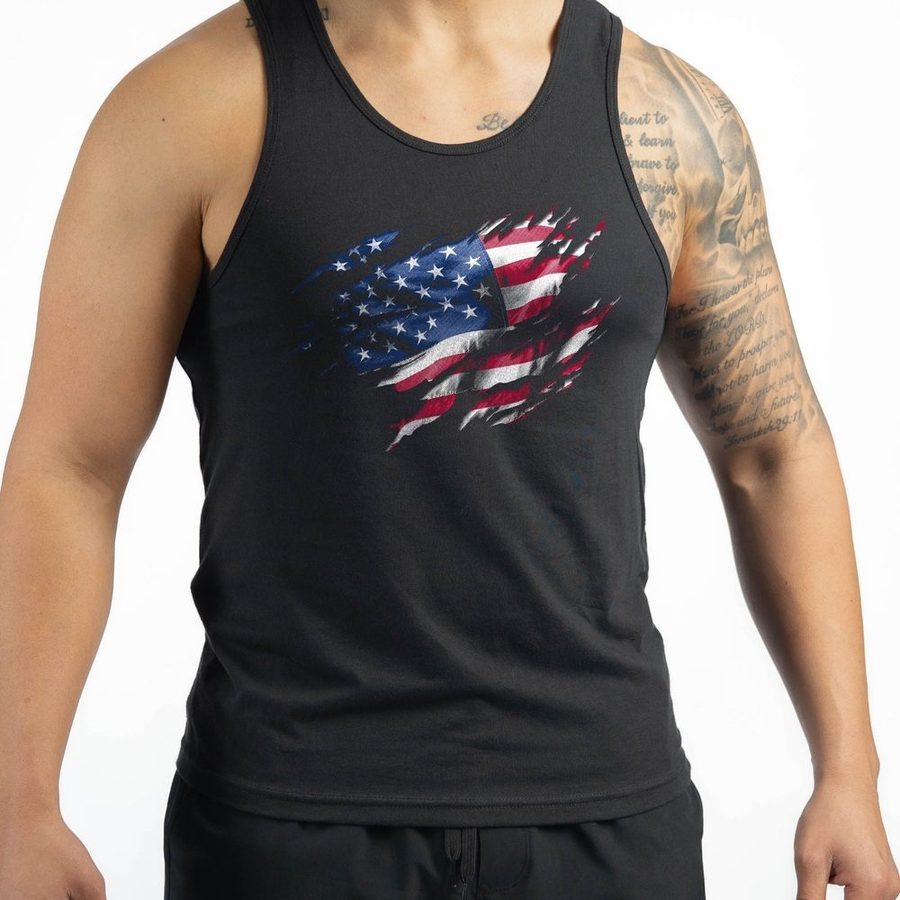 Still Standing Tank - Black - Image 6