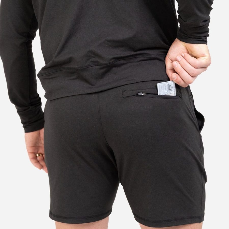 Men's All-Day Short - Heather Black - Image 8