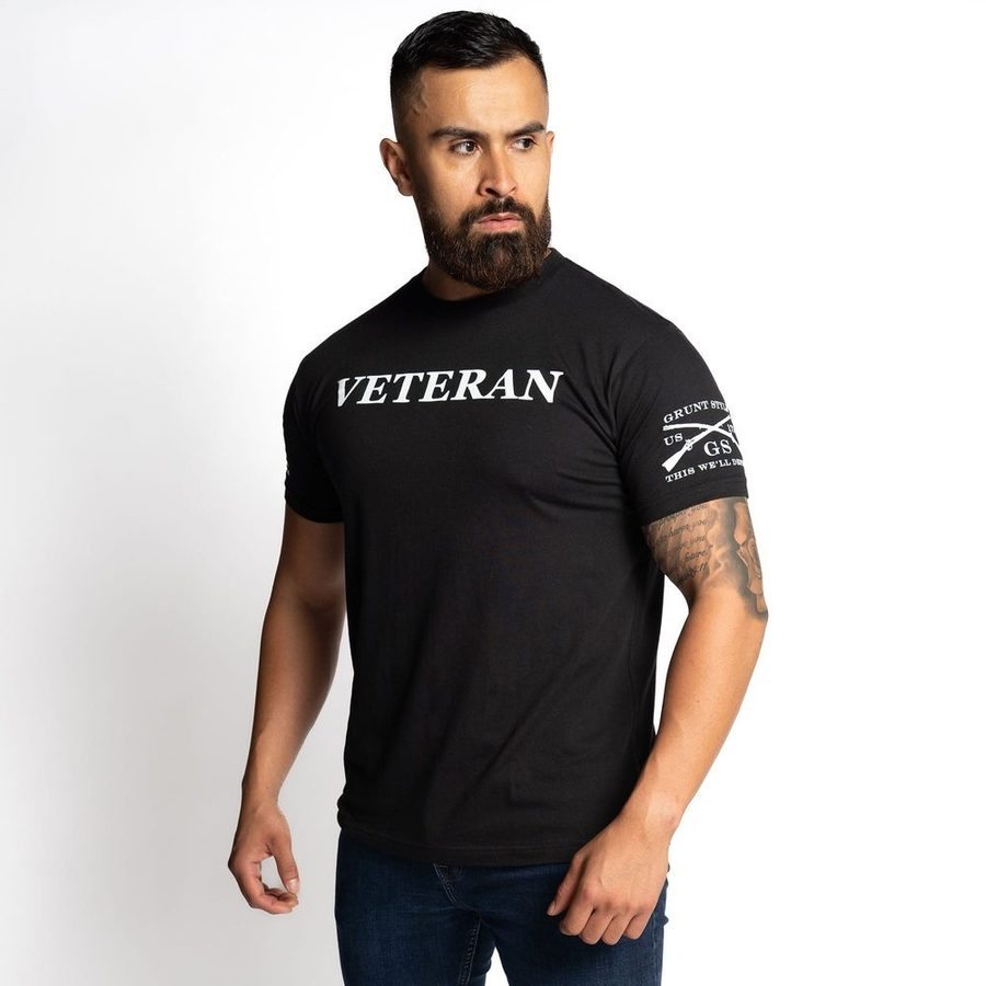 Veteran Defined T-Shirt - Black - Image 12