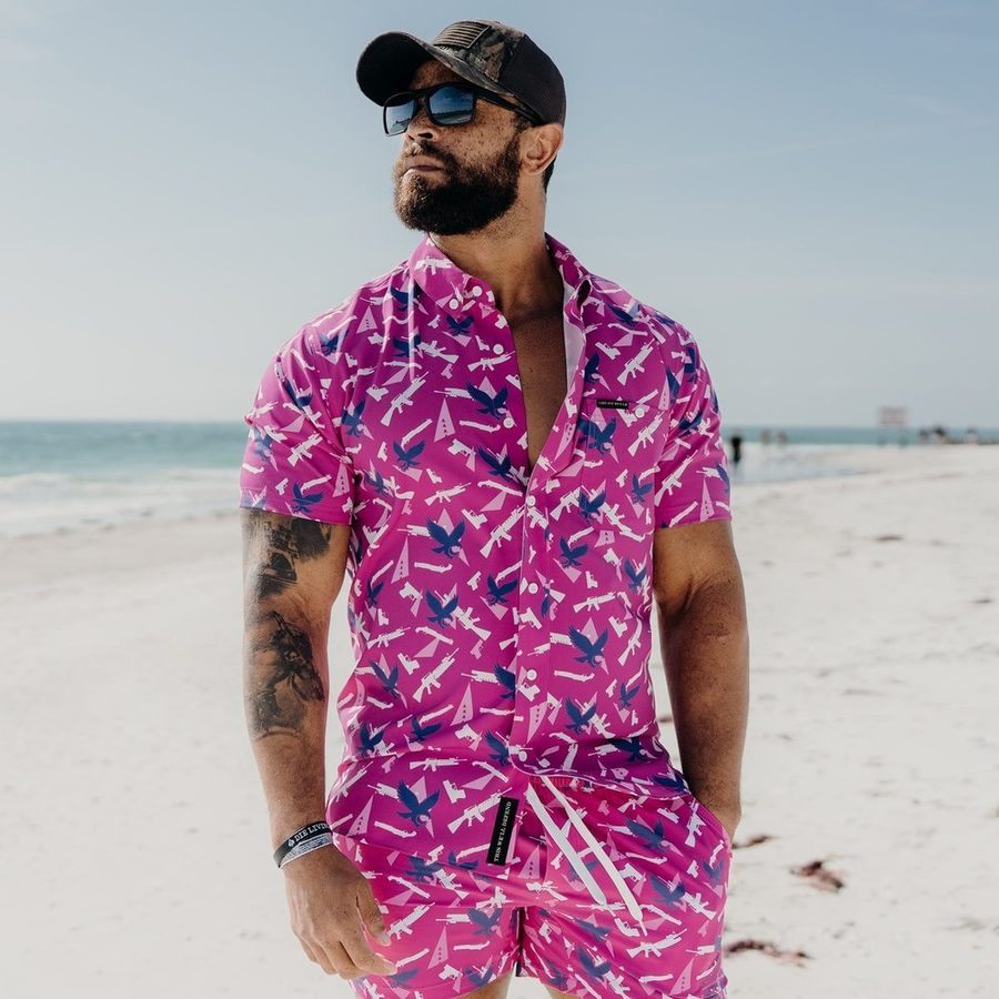 Men's Commander Button Down - Strike Eagle - Image 2