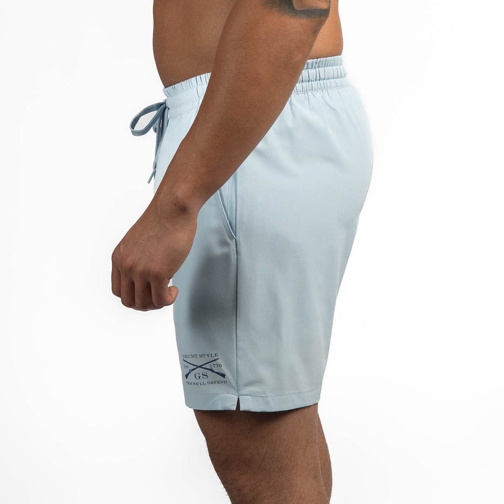 Grunt Short 7 Inseam - Sky Blue - Image 13