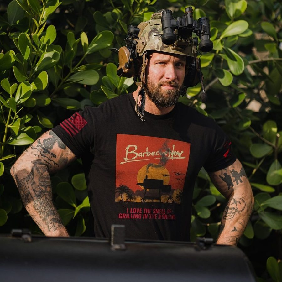 Barbecue Now T-Shirt - Black - Image 2