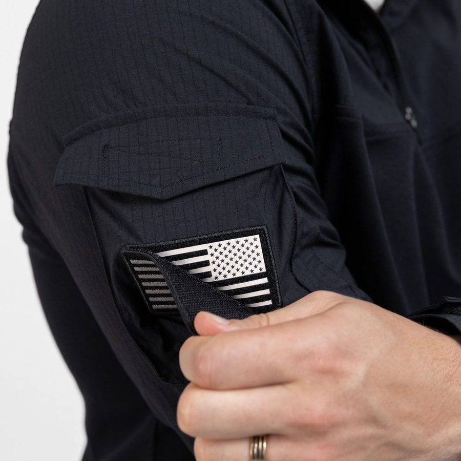 Men's Operator Shirt - Black - Image 13