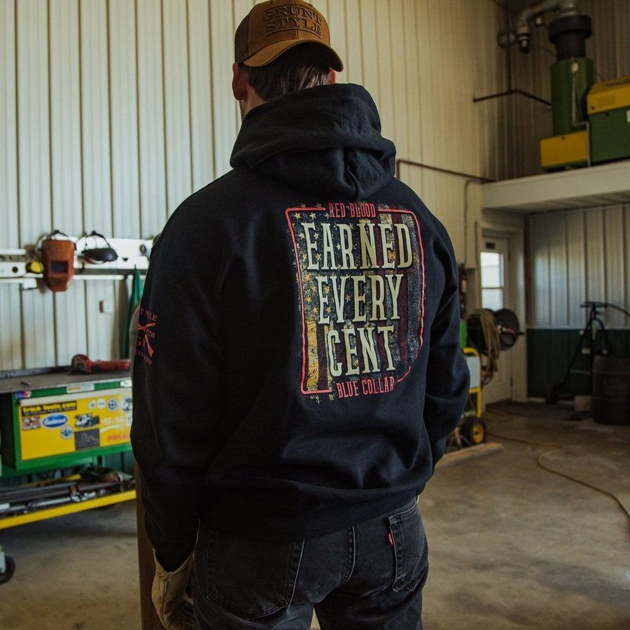 Every Cent Hoodie - Black - Image 5