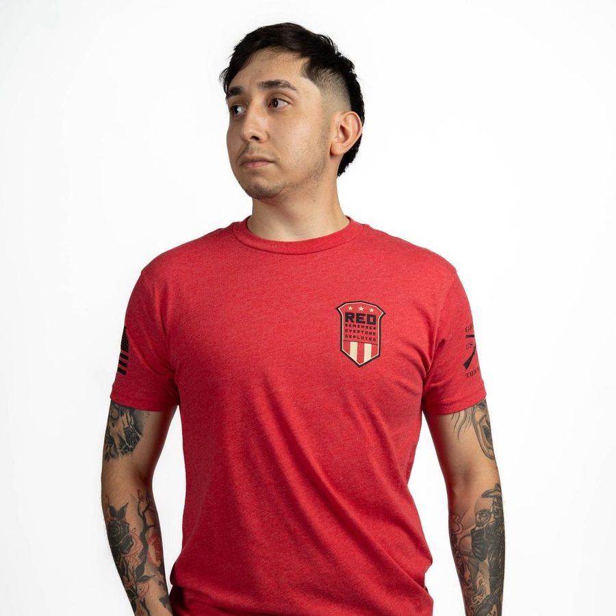Mission RED T-Shirt - Red - Image 7