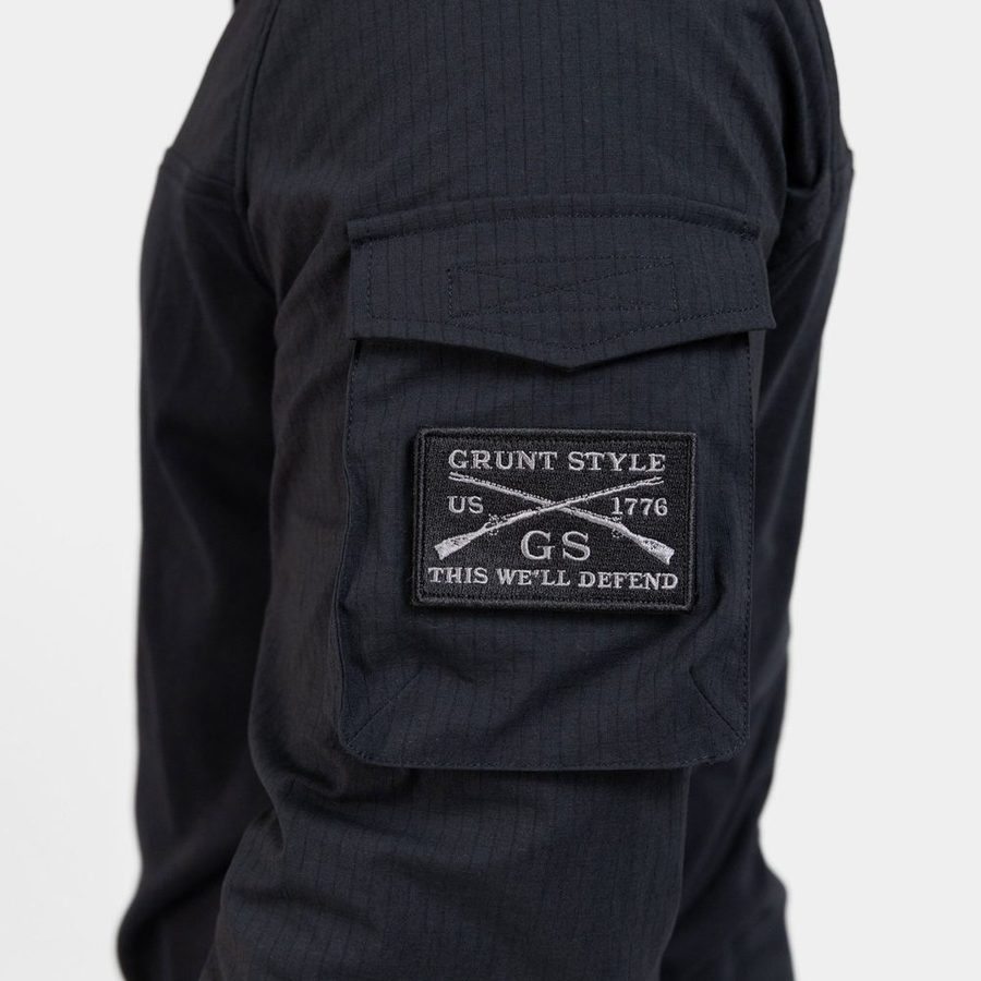 Men's Operator Shirt - Black - Image 12