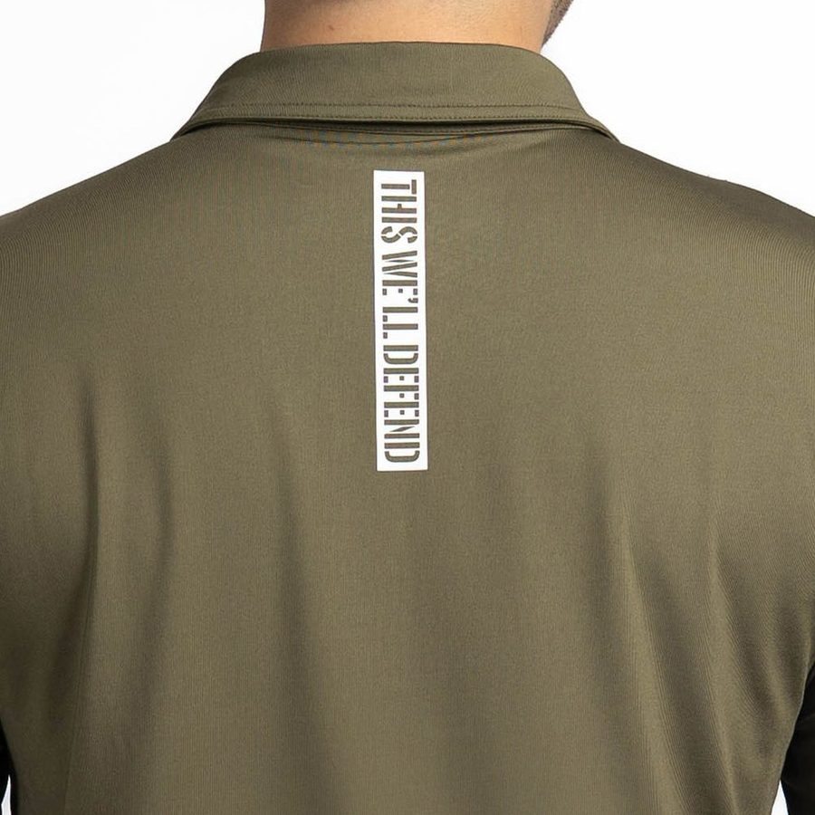 Men's Polo - Military Green - Image 11