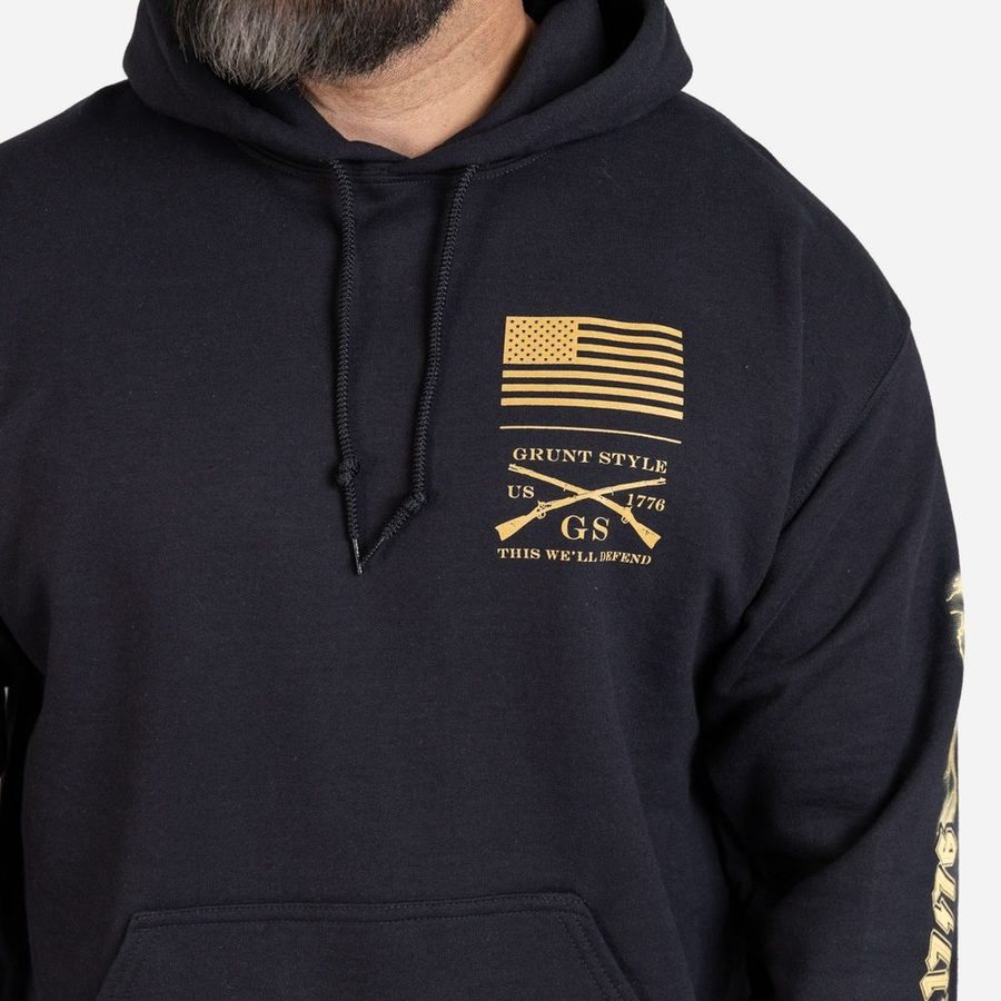 Freedom Over Tyranny Hoodie - Black - Image 7