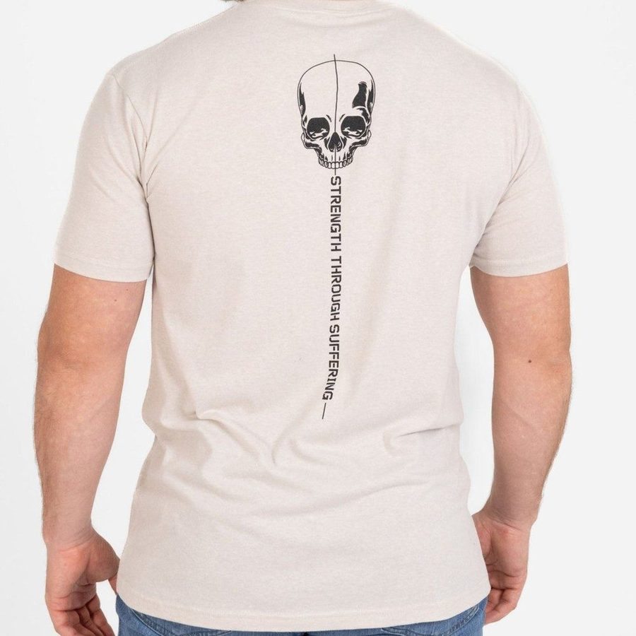 Strength Through Suffering T-Shirt - Sand - Image 6