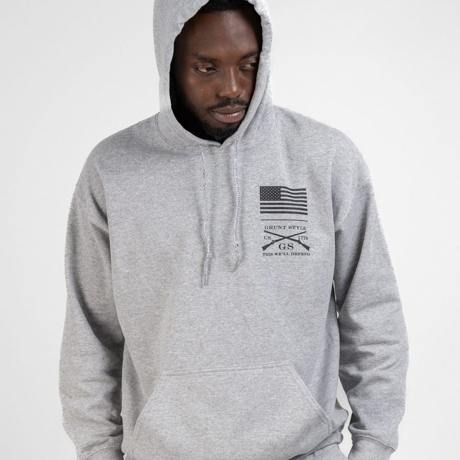 Strength Through Suffering Hoodie - Sport Gray - Image 9