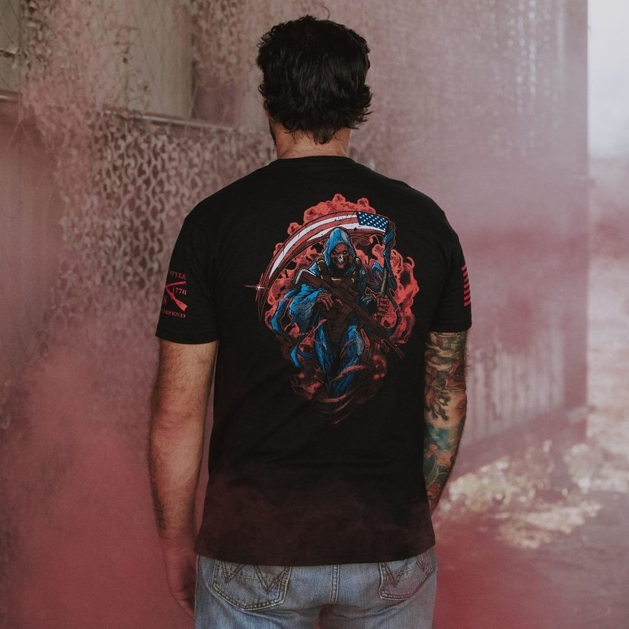 Reaper Fury T-Shirt - Black - Image 2