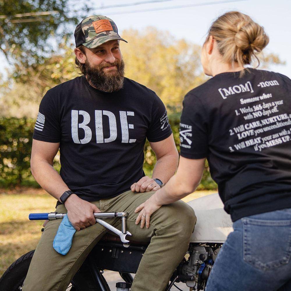 Big Dad Energy T-Shirt - Black - Image 3
