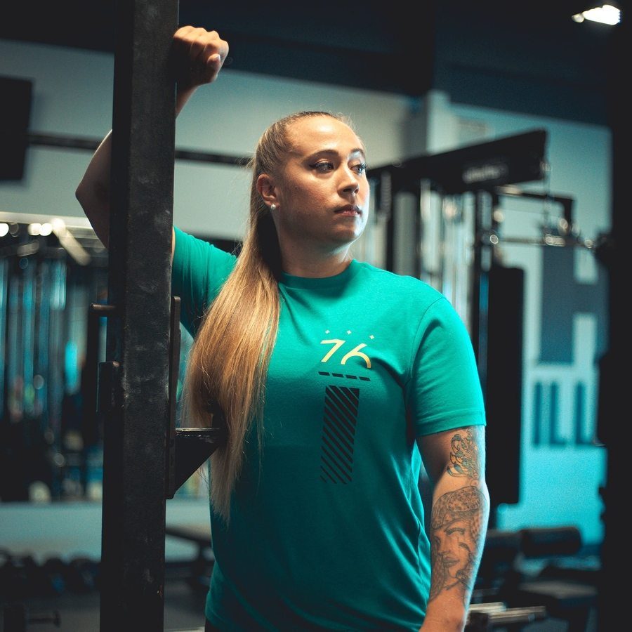 Women's Made For Power Boyfriend Fit T-Shirt - Heather Aqua - Image 2