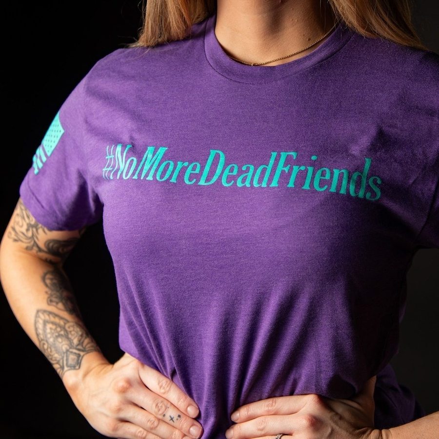 Grunt Style Foundation No More T-Shirt - Purple Rush - Image 5