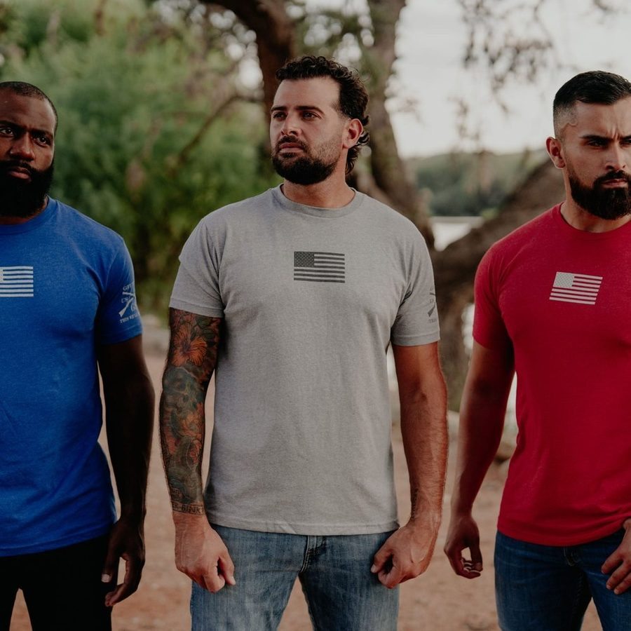Freedom Flag T-Shirts - Patriot Issue - 3-Pack - Image 2