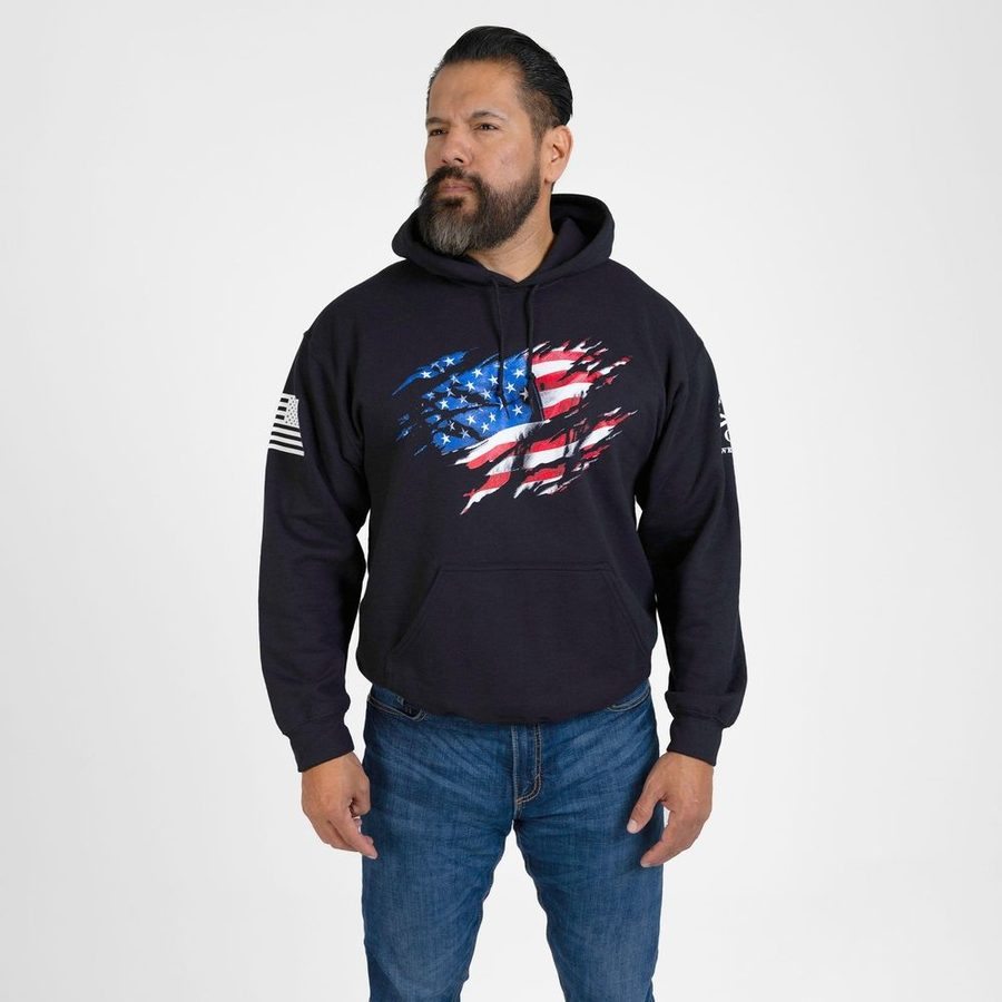 Still Standing Hoodie - Black - Image 5