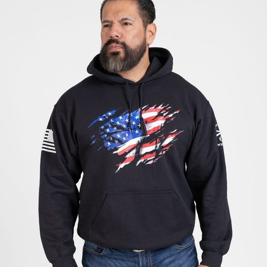 Still Standing Hoodie - Black - Image 6