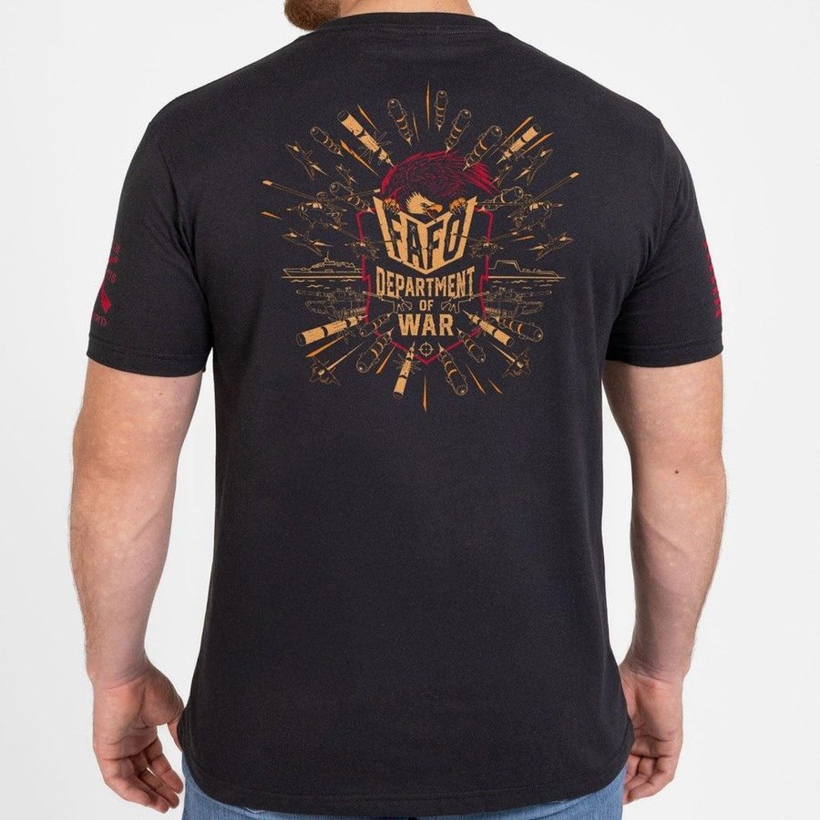 Department Of War T-Shirt - Black - Image 6