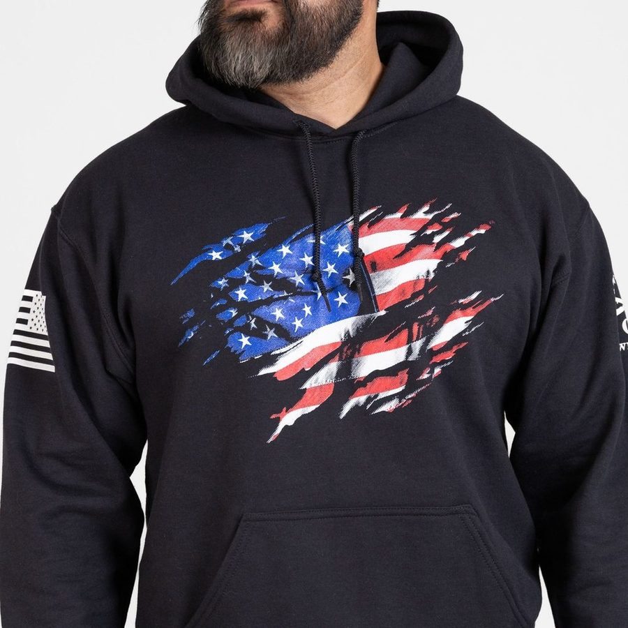 Still Standing Hoodie - Black - Image 4