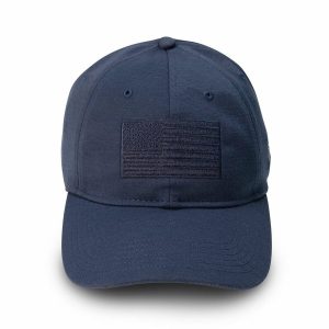 Blackout Flag Stretch Fit Hat - Navy