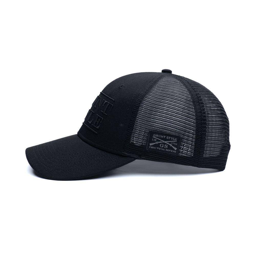 Grunt Style Stacked Logo - Black Hat - Image 7