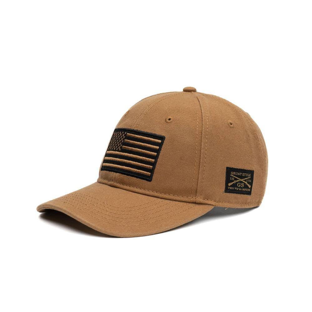 Embroidered American Flag Hat - Image 5