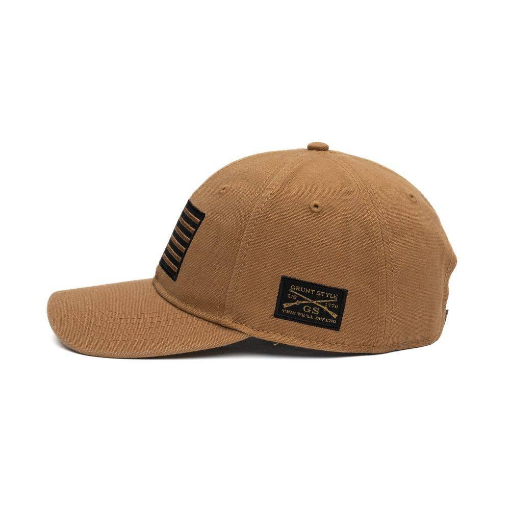 Embroidered American Flag Hat - Image 9