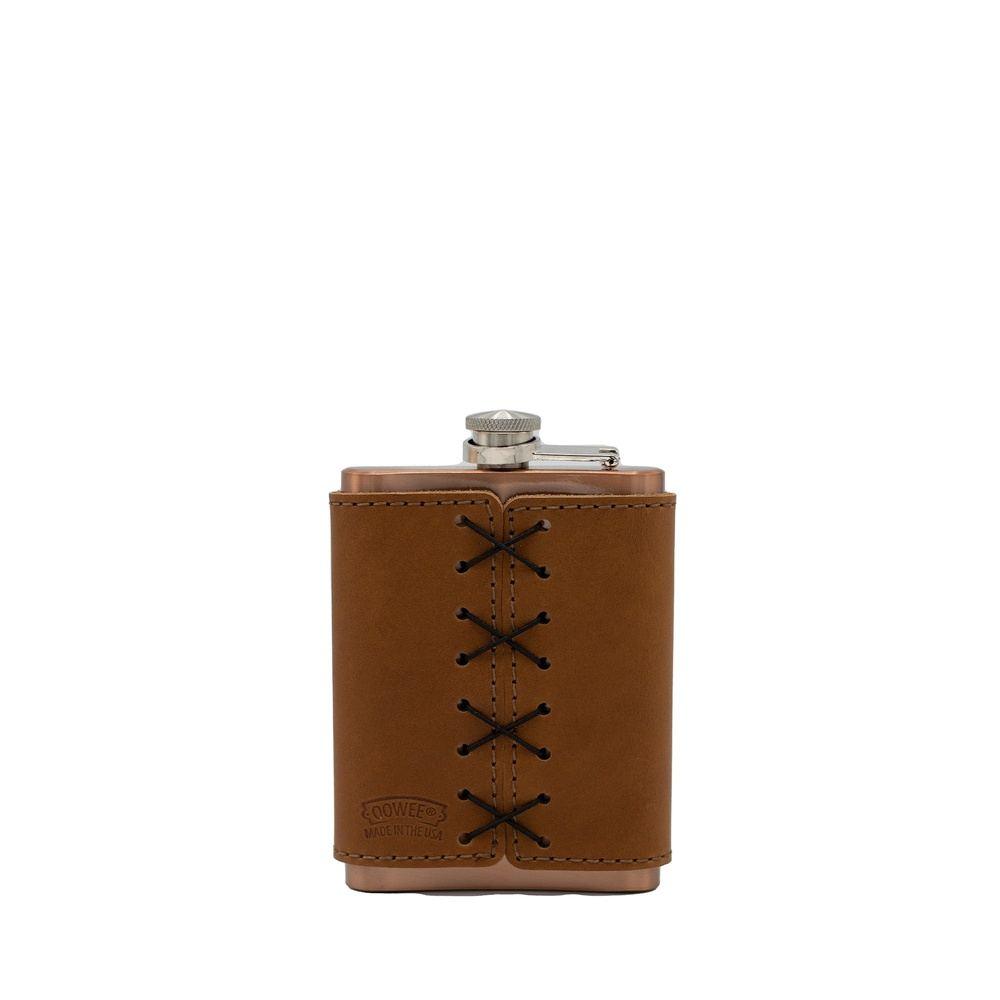 Leather Wrapped Flask - Image 6